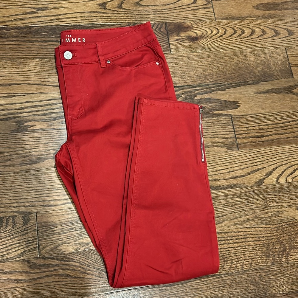 WHBM red jean